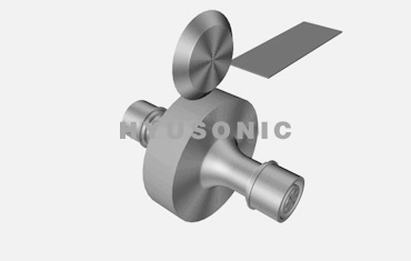 Radial Rolling Ultrasonic Cutting process