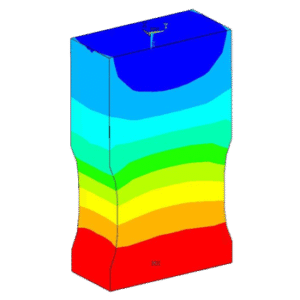 Ultrasonic welding head stress analysis diagram2