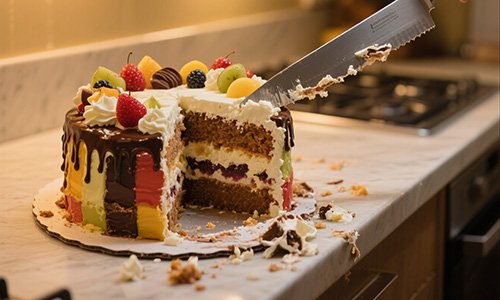 Failed cake cutting case
